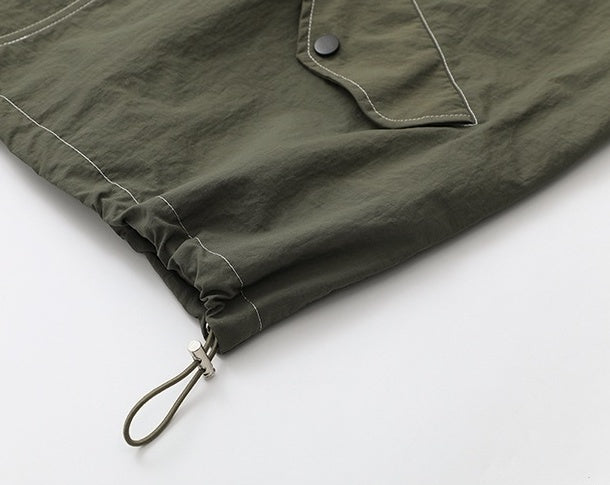 Stylish Utility Jacket Trendy Sun Protection Outerwear