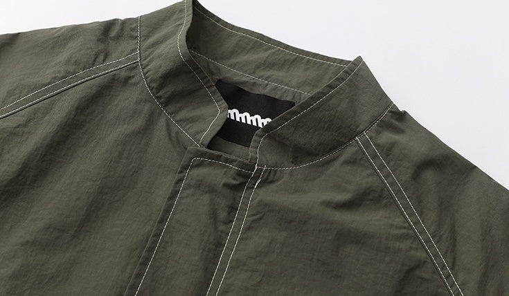 Stylish Utility Jacket Trendy Sun Protection Outerwear