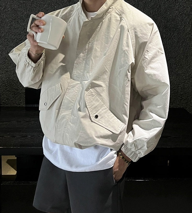 Stylish Utility Jacket Trendy Sun Protection Outerwear