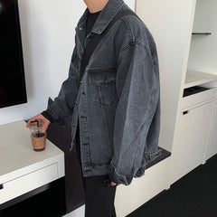 Stylish Washed Denim Jacket