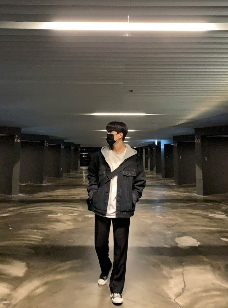 Stylish Washed Denim Jacket