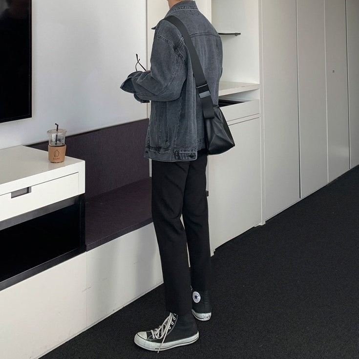 Stylish Washed Denim Jacket