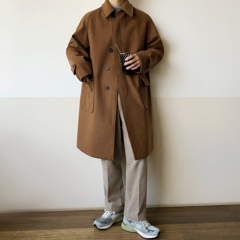 Stylish Blend Midlength Coat