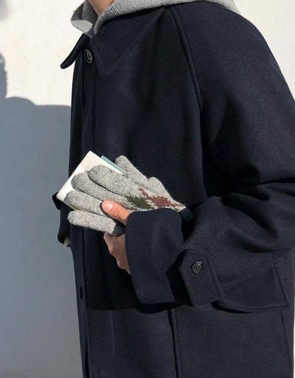 Stylish Blend Midlength Coat