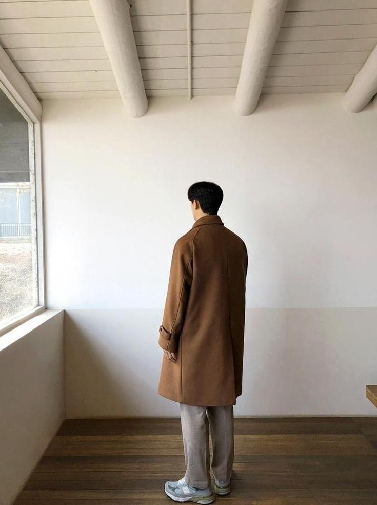 Stylish Blend Midlength Coat