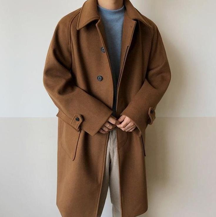 Stylish Blend Midlength Coat