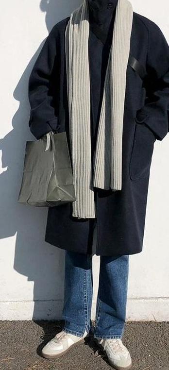 Stylish Blend Midlength Coat