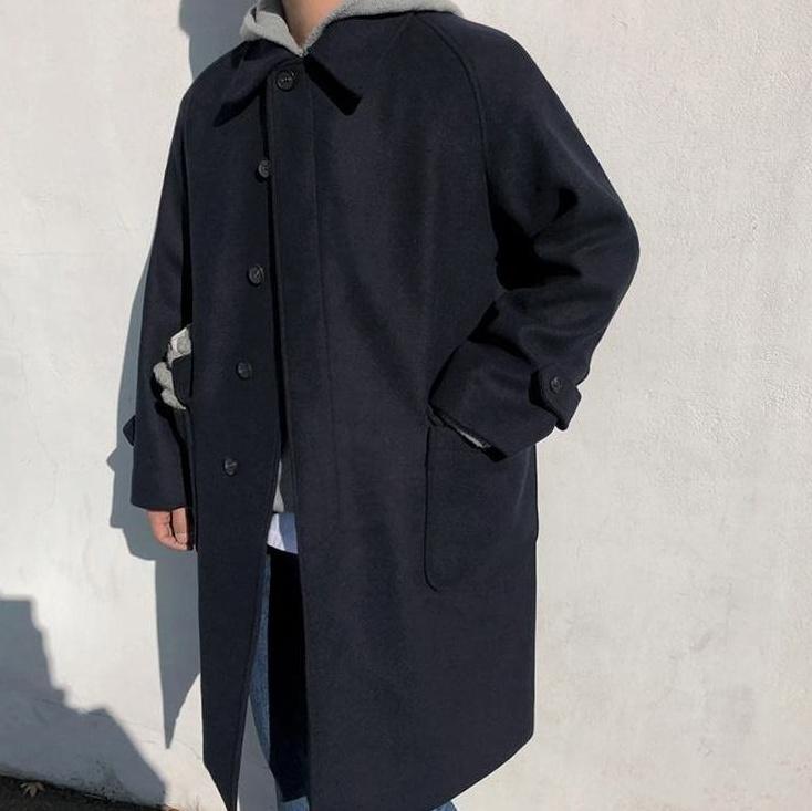 Stylish Blend Midlength Coat