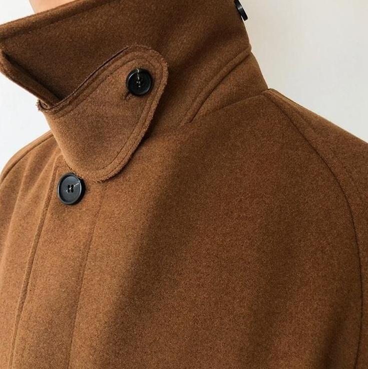 Stylish Blend Midlength Coat