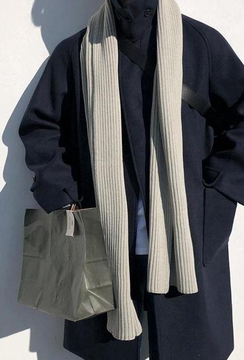 Stylish Blend Midlength Coat