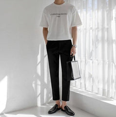Summer Casual Letter Print T-Shirt