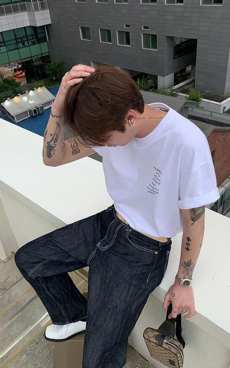 Summer Casual Loose Letter Tee