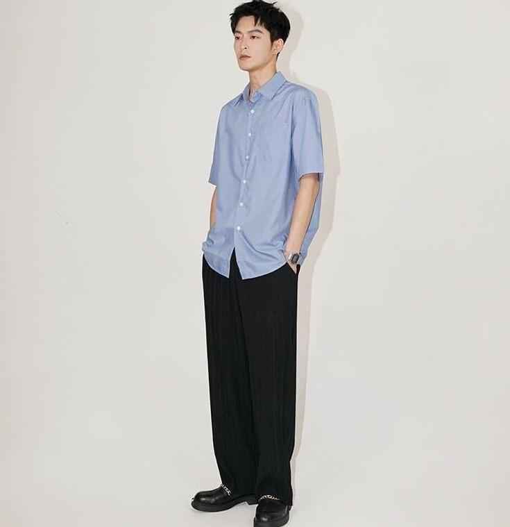 Summer Casual Loose Silk Shirt
