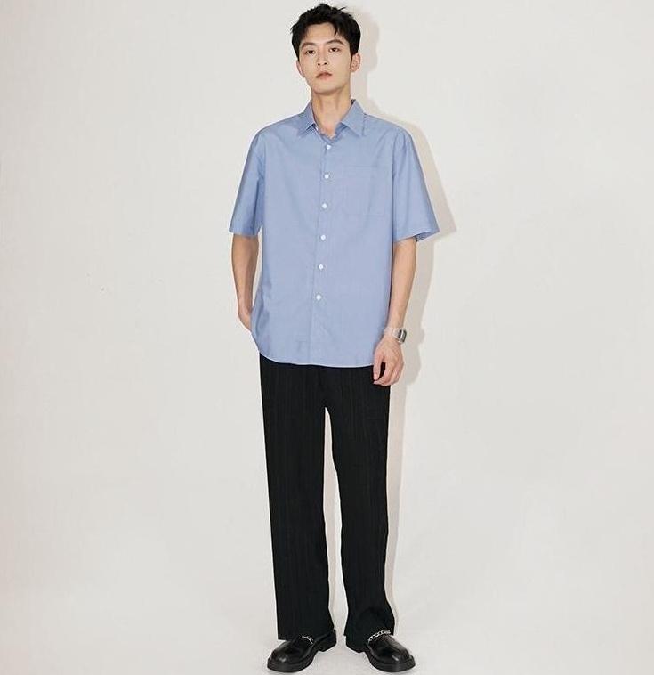 Summer Casual Loose Silk Shirt