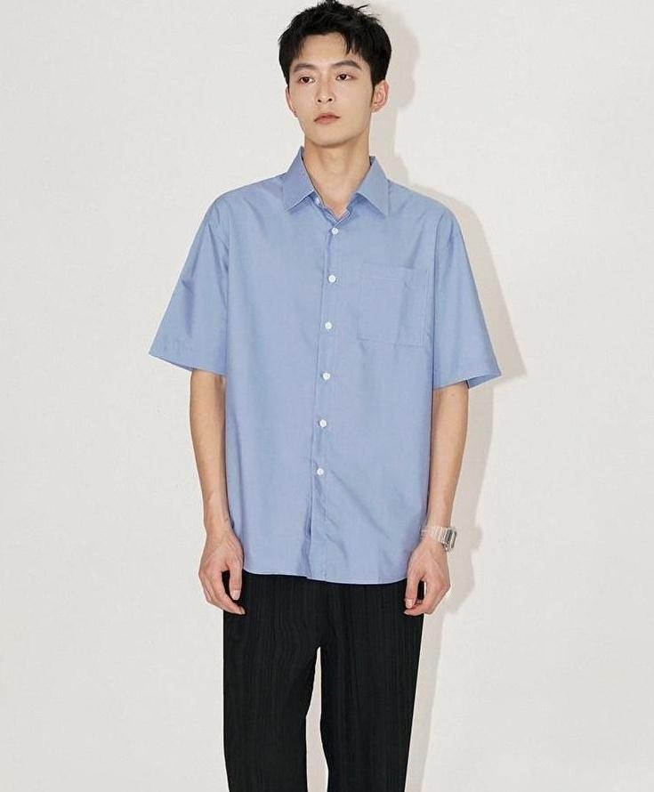 Summer Casual Loose Silk Shirt