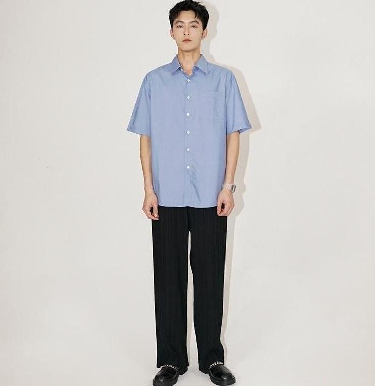 Summer Casual Loose Silk Shirt