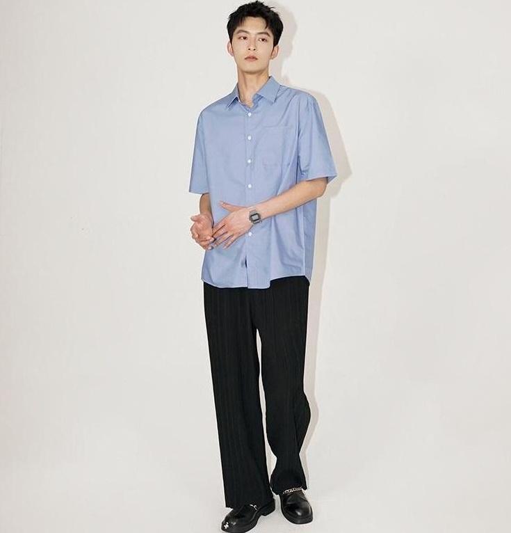 Summer Casual Loose Silk Shirt