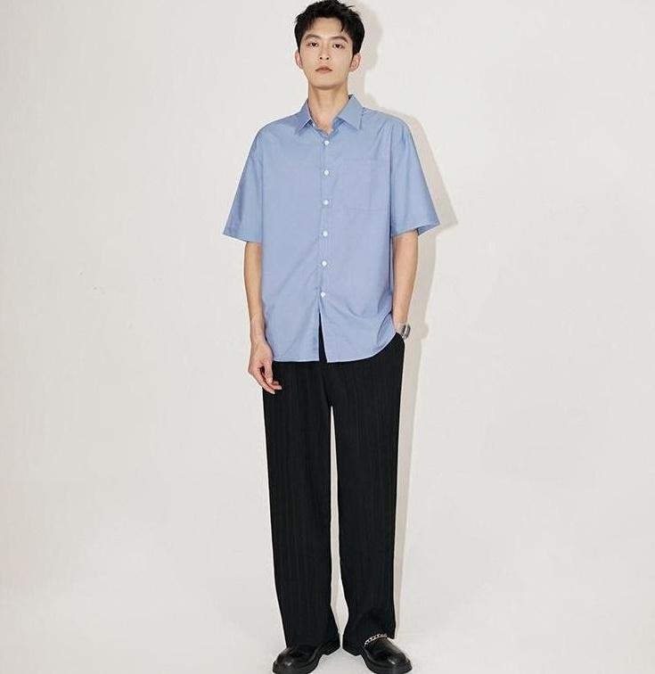Summer Casual Loose Silk Shirt