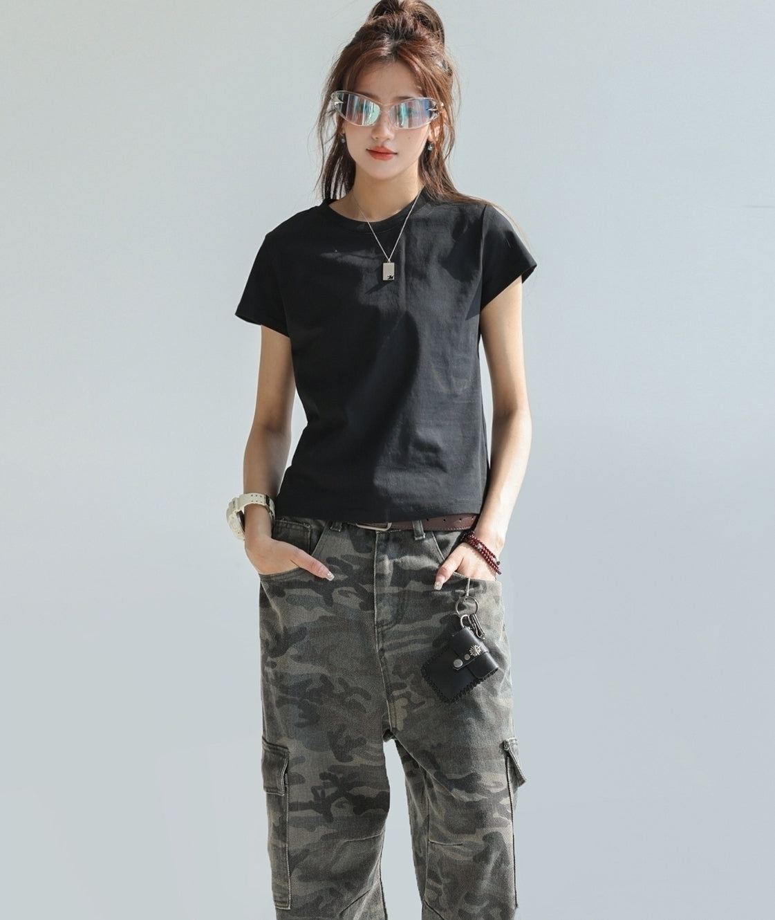 Summer Cooling Short Sleeve Slim Fit Top