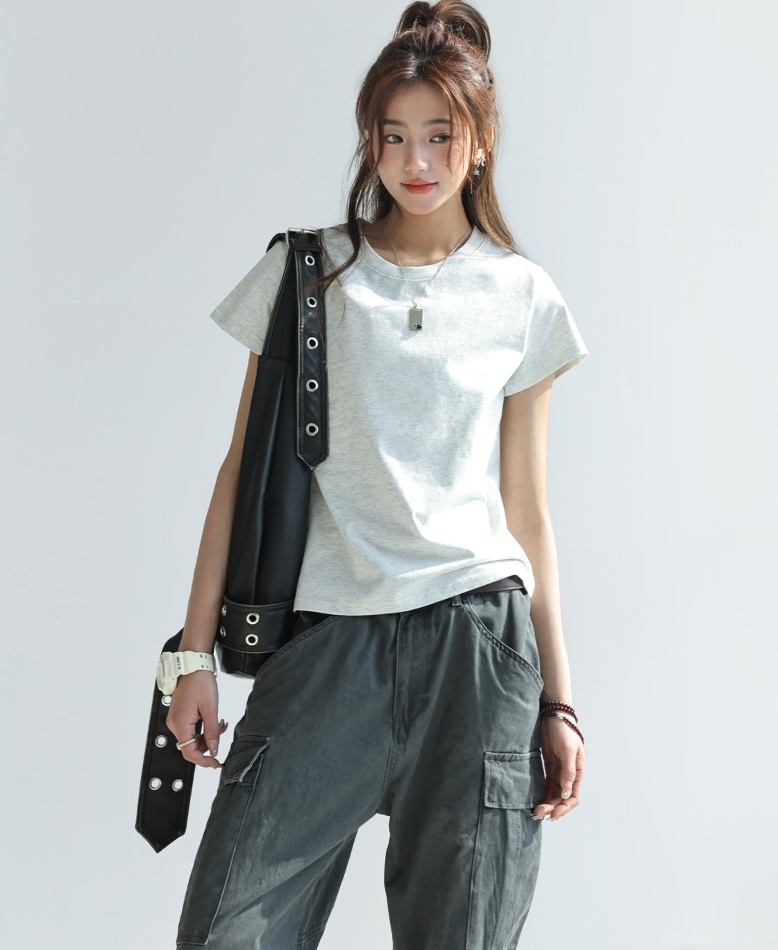 Summer Cooling Short Sleeve Slim Fit Top