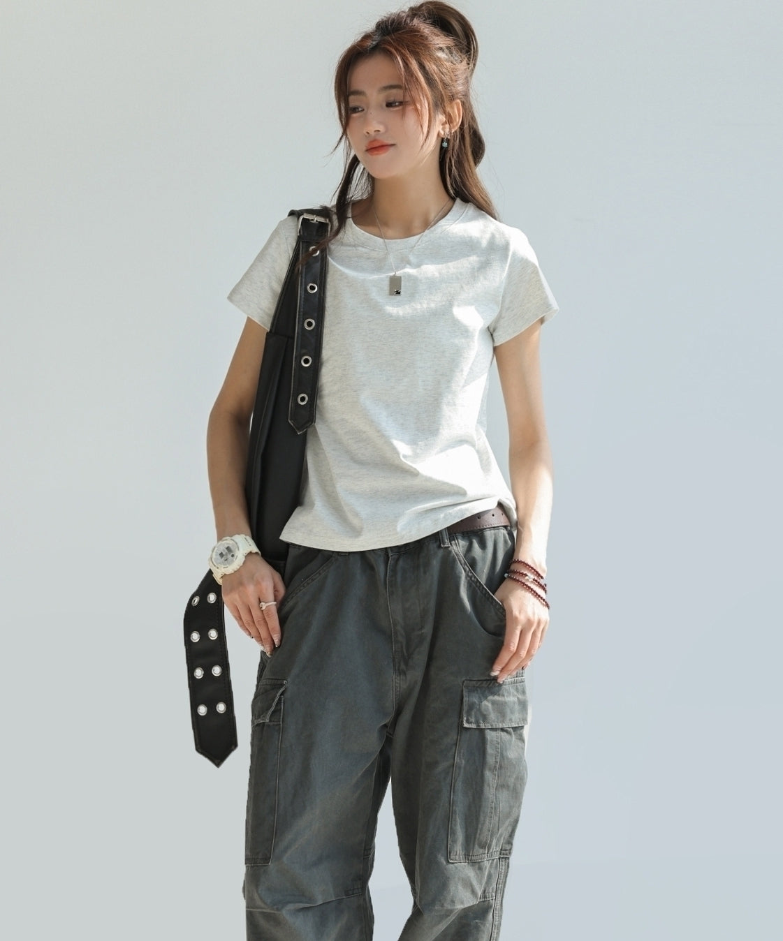 Summer Cooling Short Sleeve Slim Fit Top