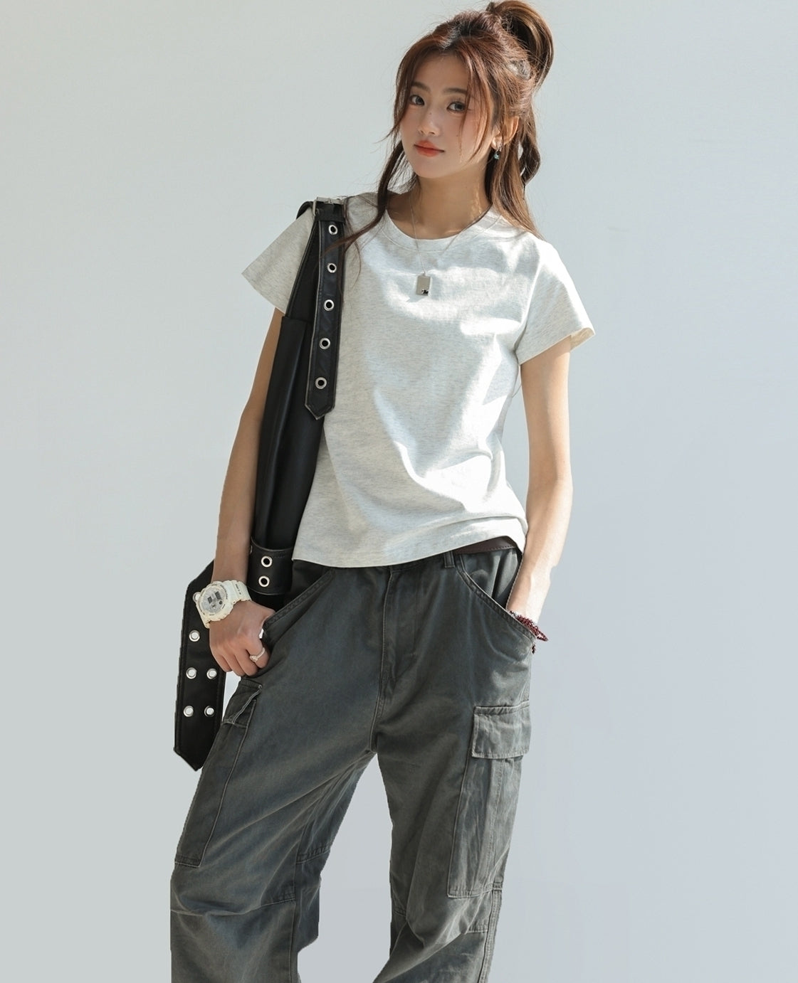 Summer Cooling Short Sleeve Slim Fit Top