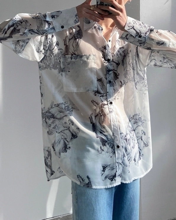 Summer Floral Lightweight Shirt