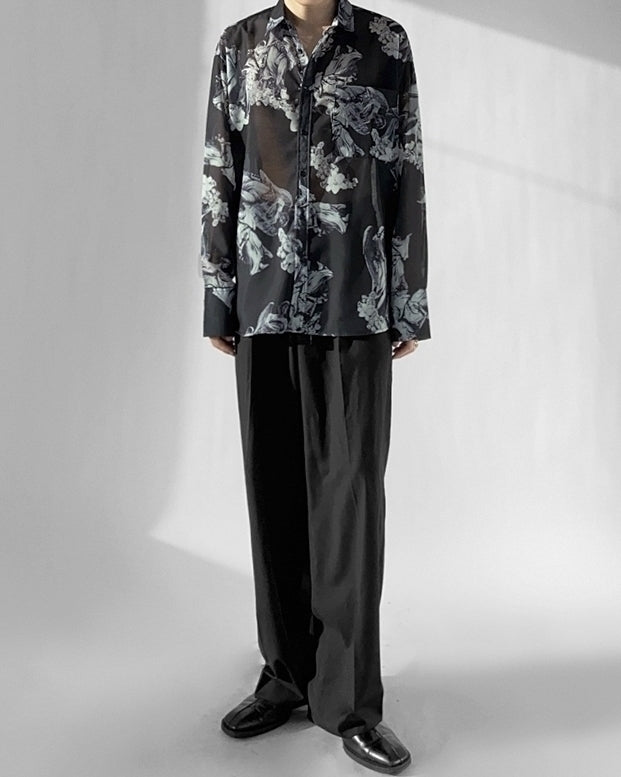 Summer Floral Lightweight Shirt