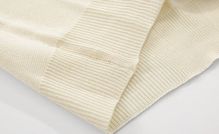Summer Knit Cardigan Casual Ice Silk Tee