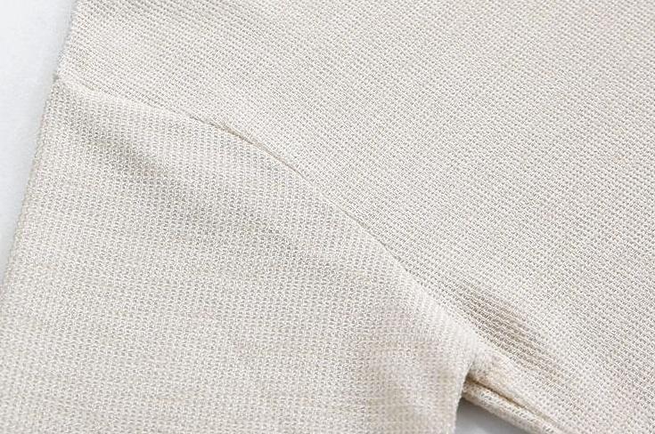 Summer Knit Long Sleeve Tee