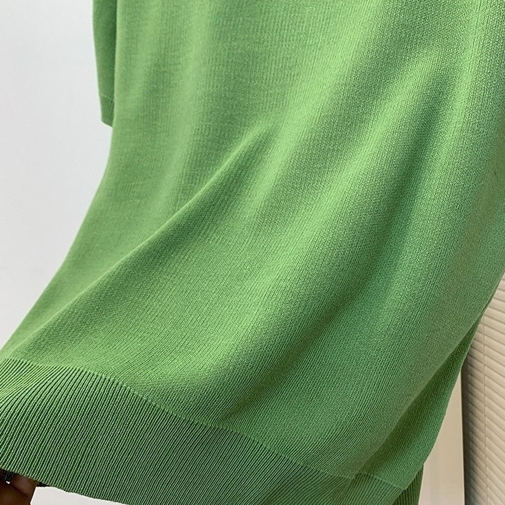 Summer Knit Lightweight Polo Shirt