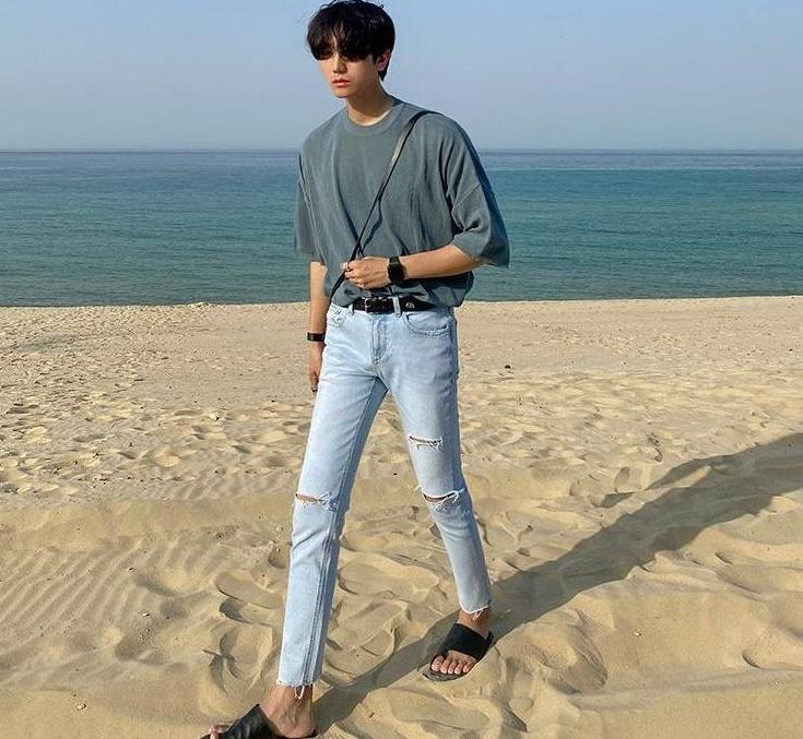 Summer Knit Relaxed Fit Crewneck Tee