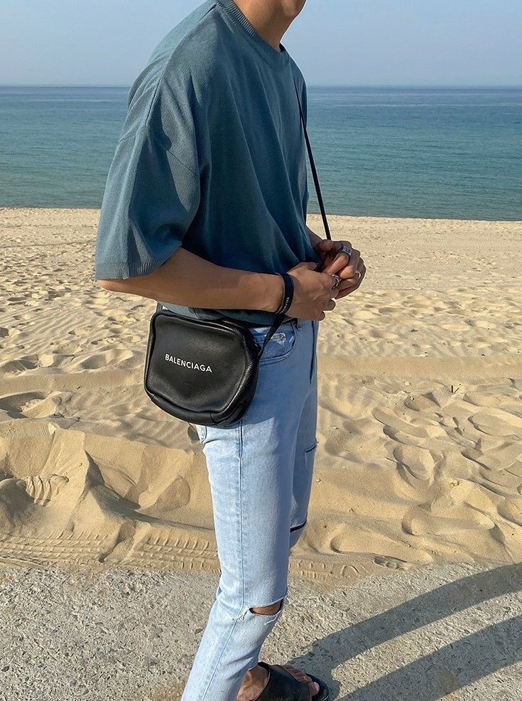 Summer Knit Relaxed Fit Crewneck Tee