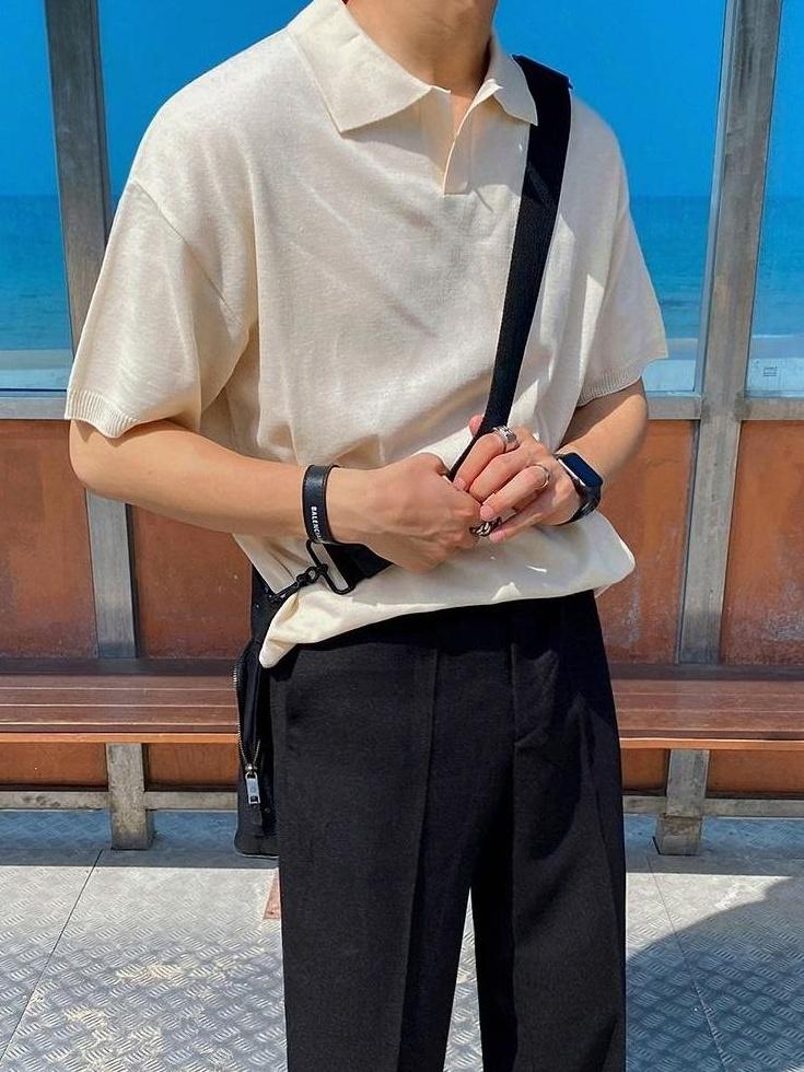 Summer Knit Short Sleeve Sweater