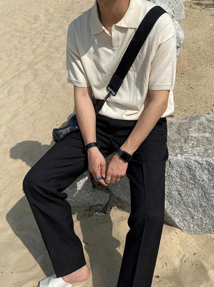 Summer Knit Short Sleeve Sweater