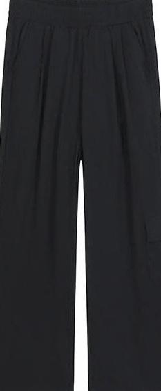 Summer Lightweight Linen Wideleg Pants
