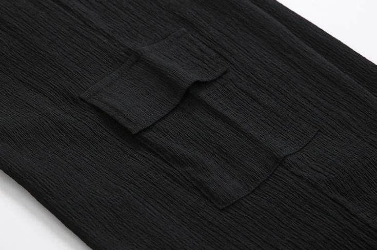 Summer Lightweight Linen Wideleg Pants