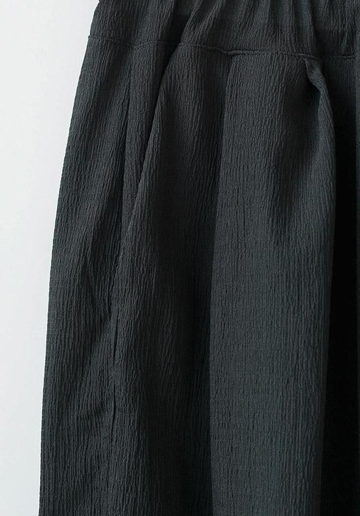 Summer Lightweight Linen Wideleg Pants