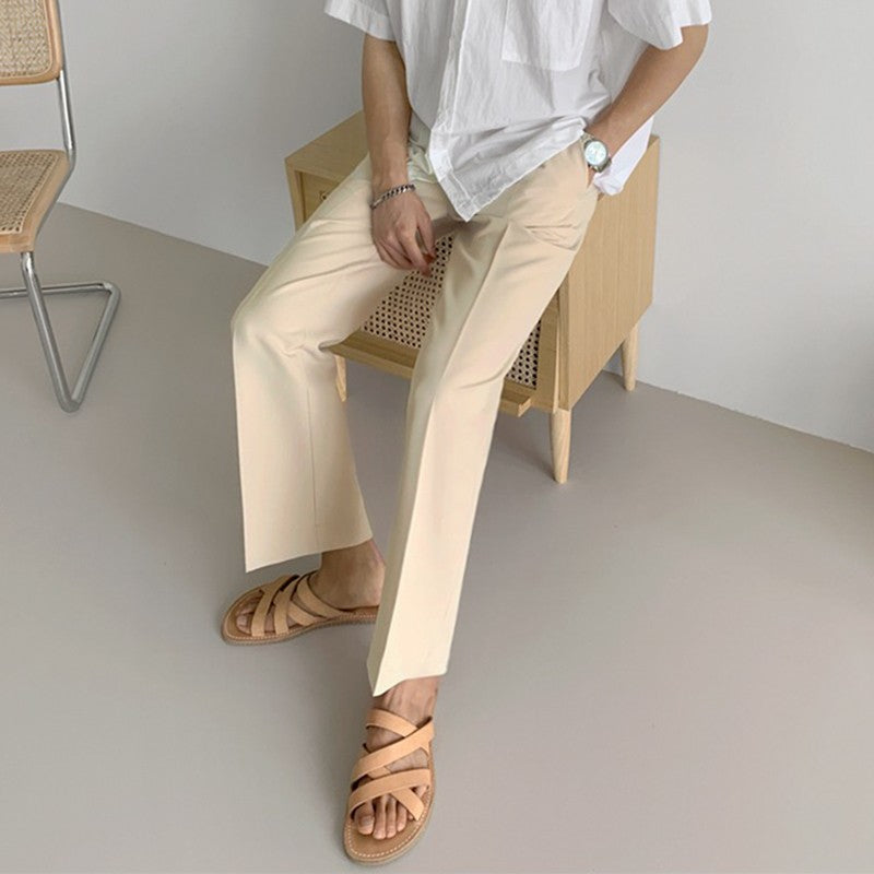 Summer Loose Casual Wideleg Trousers