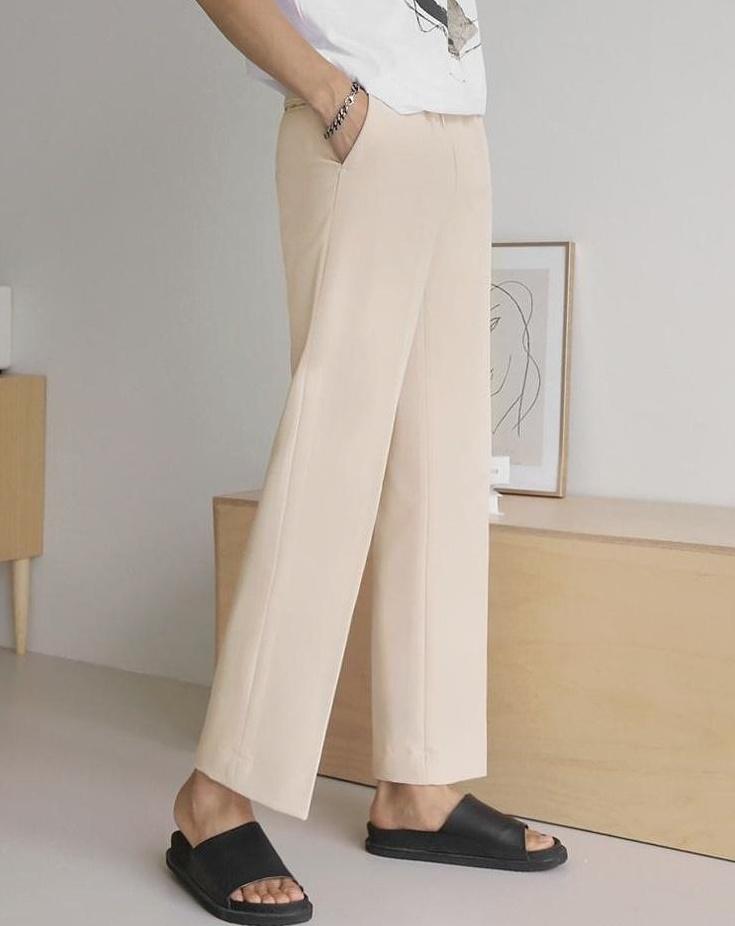 Summer Loose Casual Wideleg Trousers