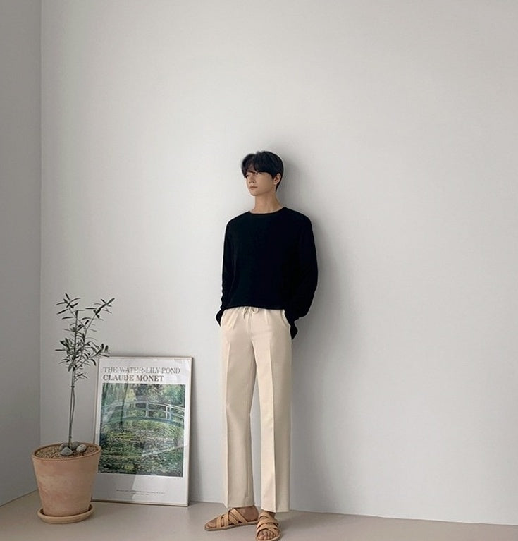 Summer Loose Casual Wideleg Trousers