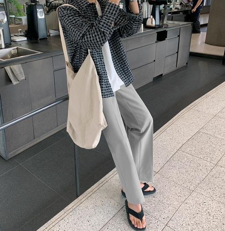 Summer Loose Casual Wideleg Trousers