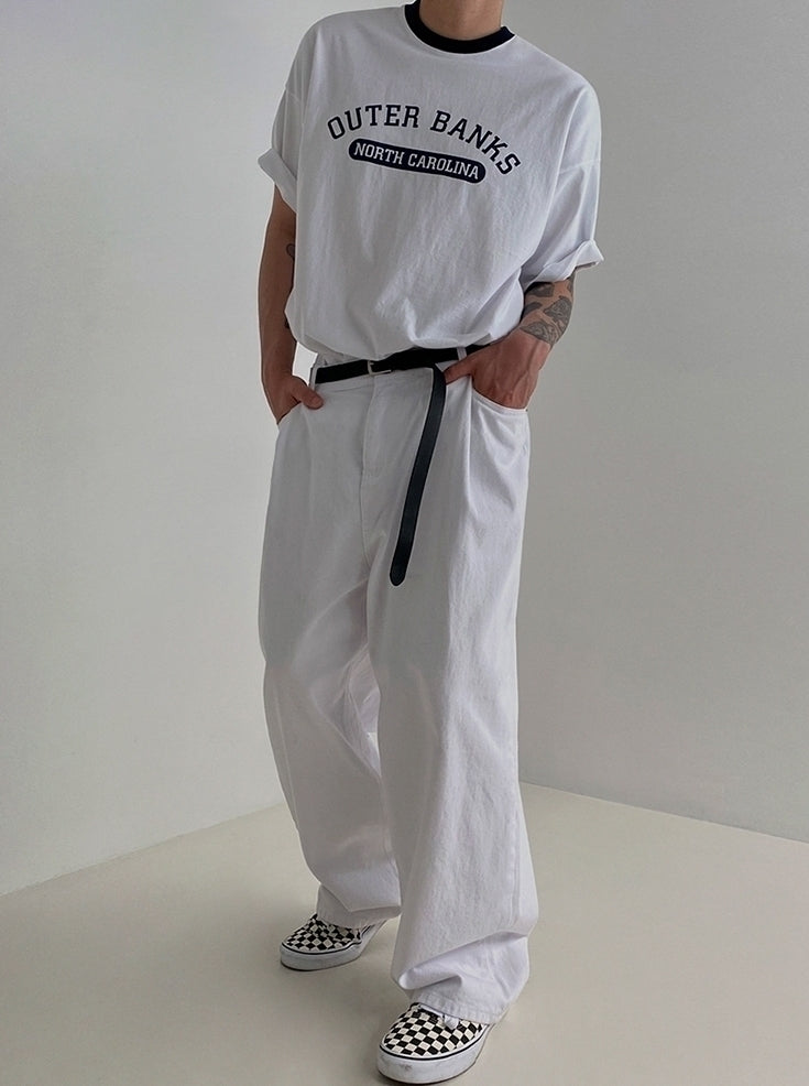 Summer Loose Fit Graphic Tee