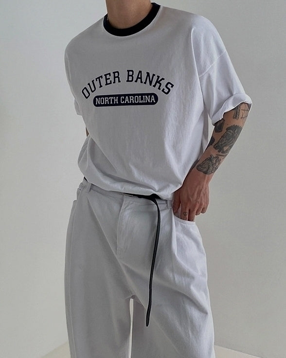 Summer Loose Fit Graphic Tee