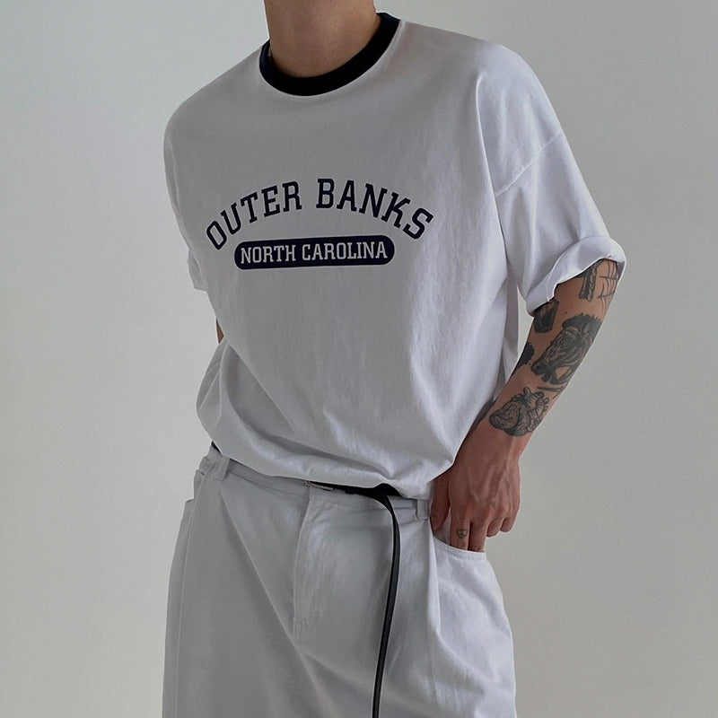 Summer Loose Fit Graphic Tee