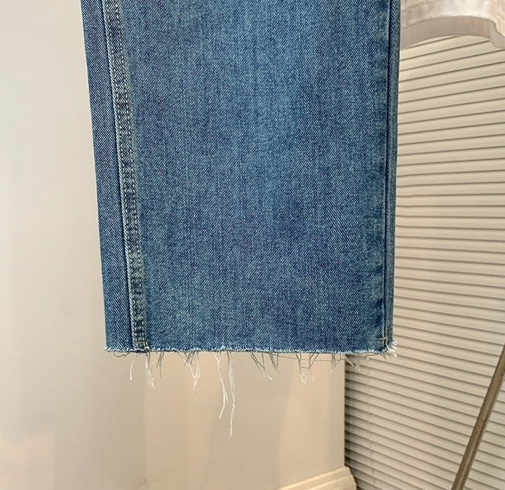Summer Loose Fit Denim Trousers
