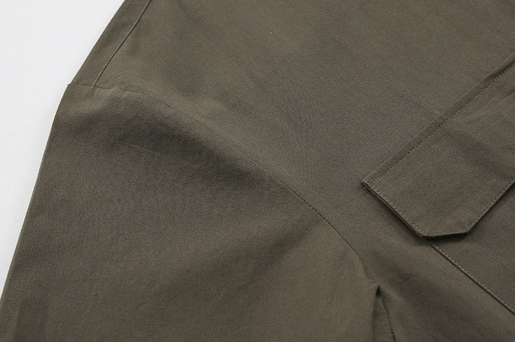Summer Loose Short Sleeve Shirt Korean Style Jacket