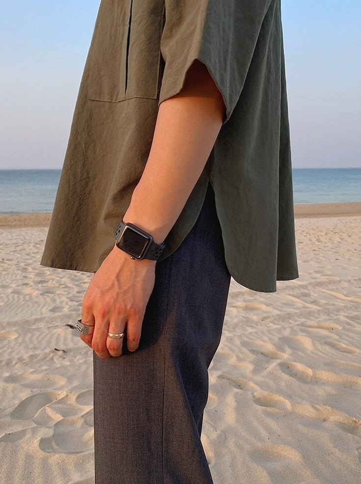 Summer Loose Short Sleeve Shirt Korean Style Jacket