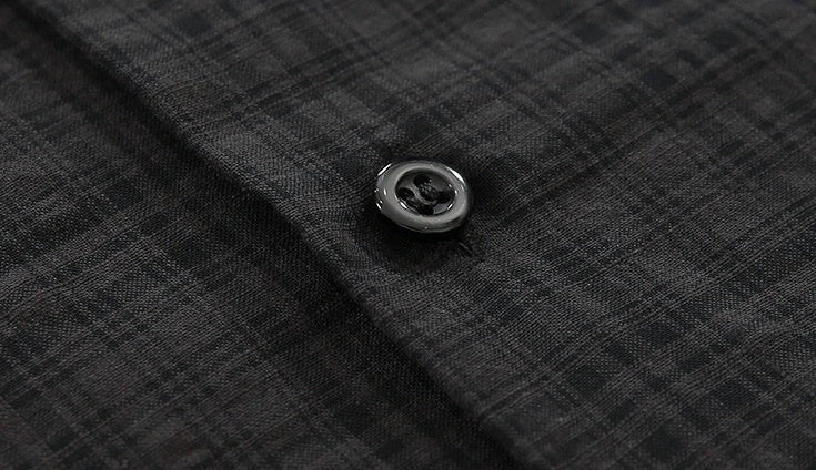 Summer Plaid Loose Casual Shirt