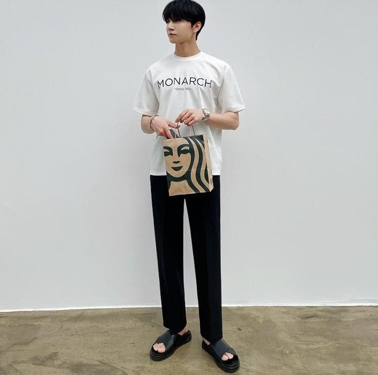 Summer Printed Loose Fit Crew Neck T-Shirt